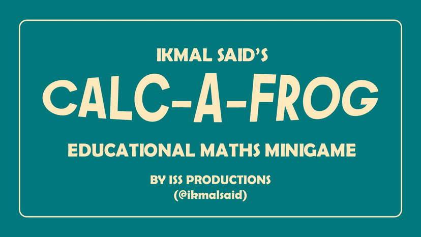 CALC-A-FROG