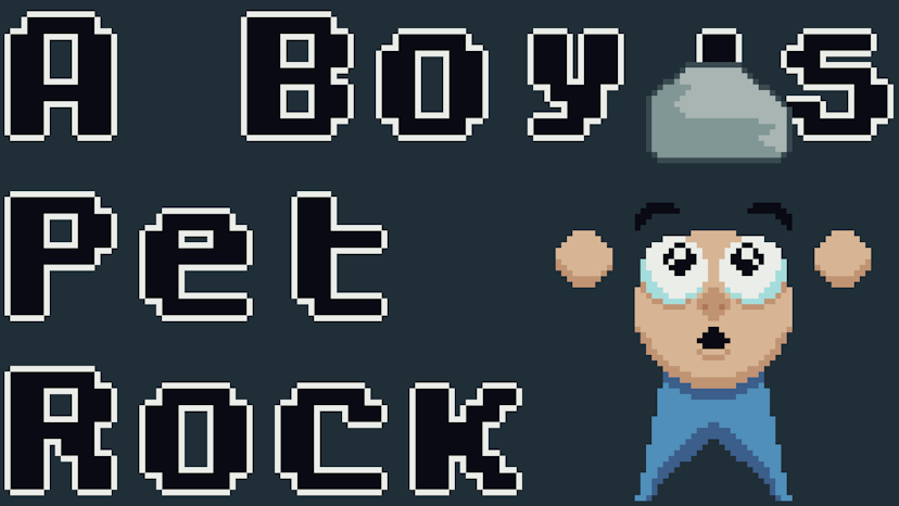 A Boy's Pet Rock