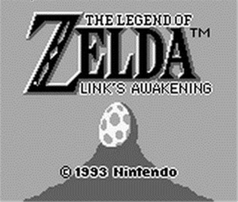 The Legend of Zelda: Links Awakening.